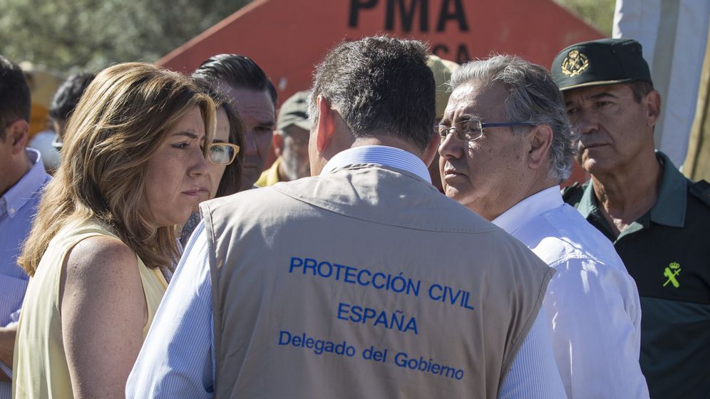 Foto: La presidenta andaluza, Susana Díaz, y el ministro de Interior, Juan Ignaicio Zoido. (EFE)
